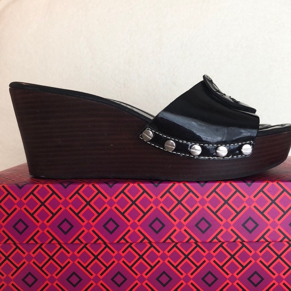 Tory Burch Patti Wedge Slide - Picture 2 of 14